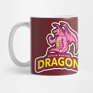 COVID-buster Dragon Mug